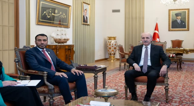 TBMM Başkanı Kurtulmuş, BAE’nin Ankara Büyükelçisi Dhaheri’yi kabul etti