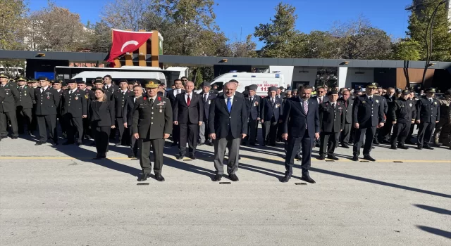 Ulu Önder Atatürk’ün Elazığ’a gelişinin 86. yıl dönümü törenle kutlandı