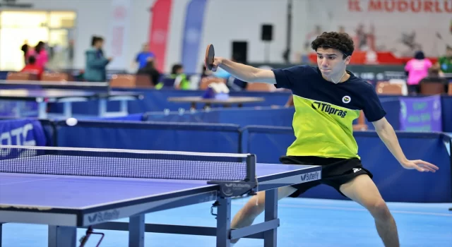 Türkiye Masa Tenisi Süper Ligi 2. etap müsabakaları Samsun’da devam ediyor