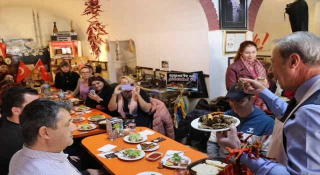 Bulgar turizmciler, TÜRSAB’ın davetlisi olarak Edirne’yi gezdi