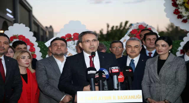 AK Parti Genel Başkan Yardımcısı Kandemir, Aydın’da konuştu: