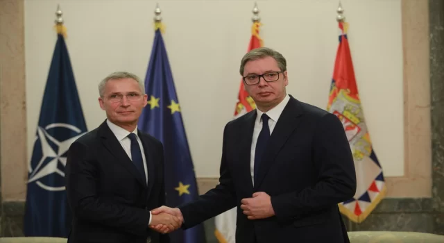 NATO Genel Sekreteri Stoltenberg: ”Sırbistan’ın NATO ile koordinasyonundan memnunuz”