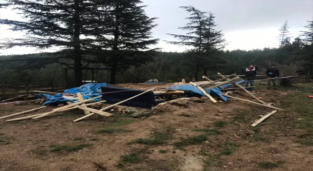 Konya’da yıkılan barakadaki 1 kişi öldü, 3 kişi yaralandı