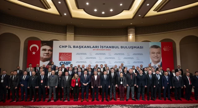 CHP Genel Başkanı Özel, İl Başkanları İstanbul Buluşması Programı’nda konuştu: