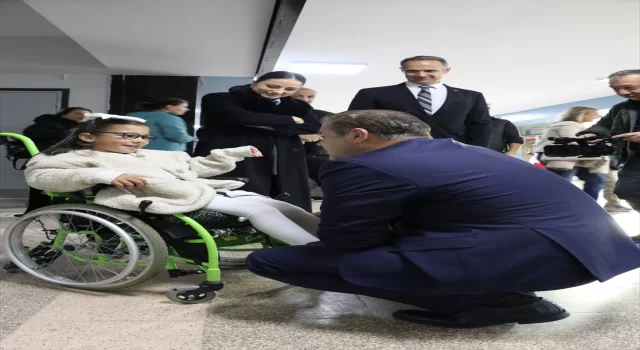 Yalova’da engelli Asya’nın erişimi için okula asansör yaptırıldı