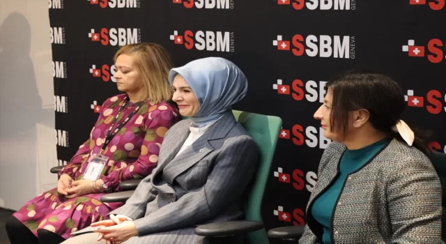 Aile ve Sosyal Hizmetler Bakanı Göktaş, Cenevre’de düzenlenen ”Kadın Girişimciler Paneli”nde konuştu:
