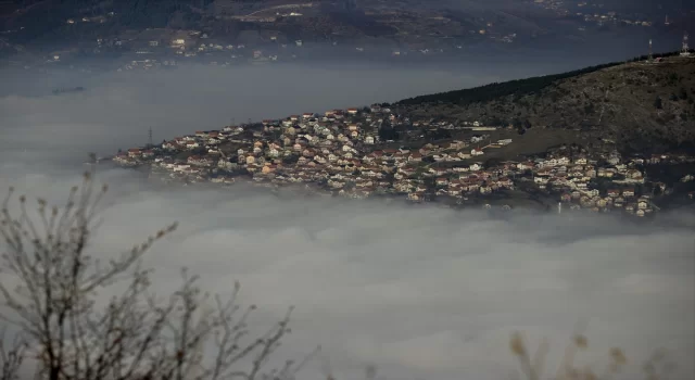 Saraybosna’da hava kirliliği sebebiyle görüş mesafesi azaldı