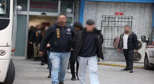 Konya merkezli dolandırıcılık operasyonunda yakalanan 15 sanık tutuklandı