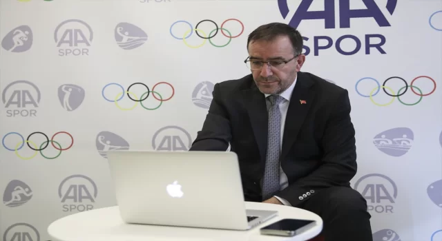Türkiye Atletizm Federasyonu Başkanı Fatih Çintimar, AA’nın ”Yılın Kareleri” oylamasına katıldı: