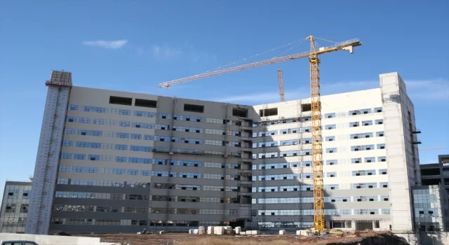 Şanlıurfa Şehir Hastanesi inşaatının yüzde 54’ü tamamlandı