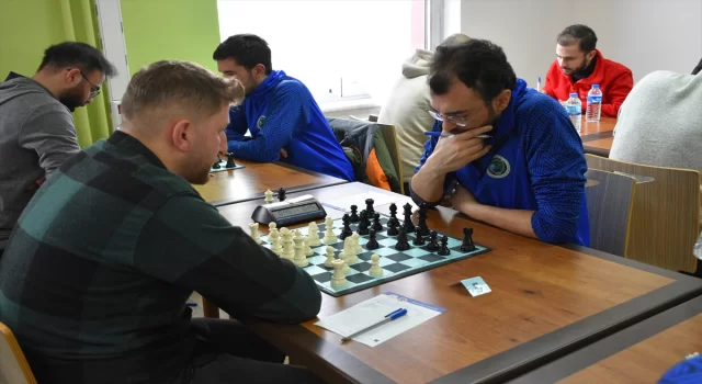 İşitme Engelliler Türkiye Satranç Şampiyonası, Erzurum’da başladı