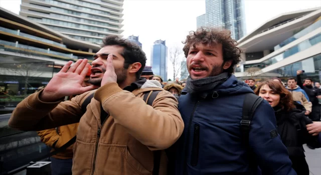 İstanbul’da AVM’deki İsrail protestosuna polis müdahalesi