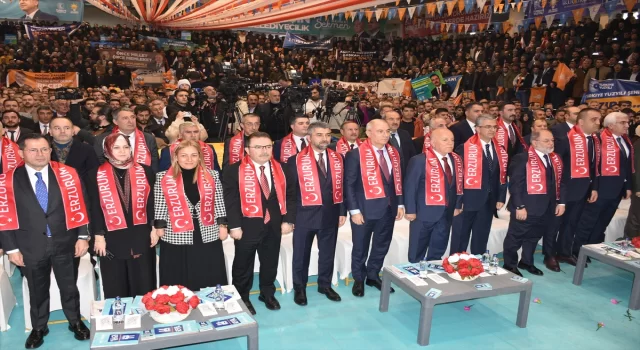 AK Parti Genel Başkanvekili Ala, Erzurum İlçe Belediye Başkan Adayları Tanıtım Toplantısı’nda konuştu: