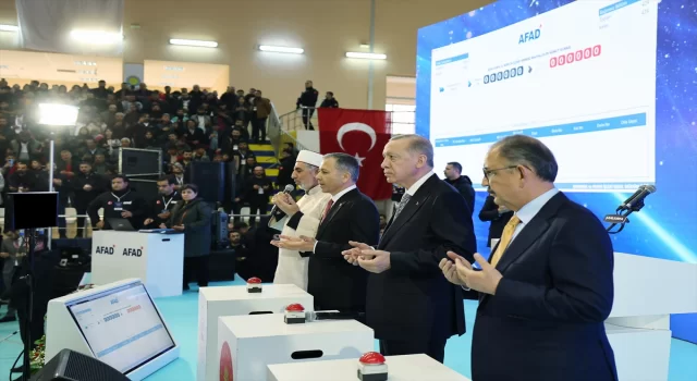 Cumhurbaşkanı Erdoğan, Şanlıurfa Deprem Konutları Kura ve Teslim Töreni’nde konuştu: (1)