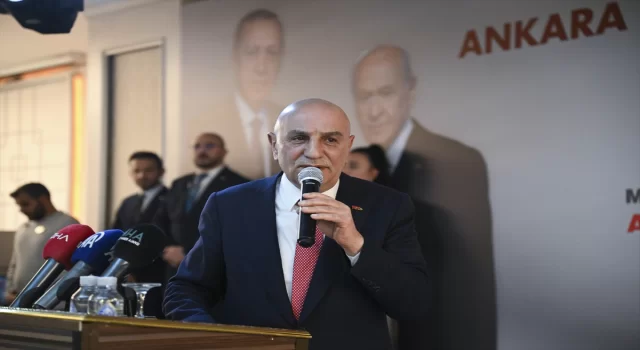 Cumhur İttifakı ABB Başkan adayı Altınok, Ankara’da muhtarlarla buluştu