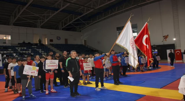 Hakkari’de düzenlenen Okul Sporları Güreş Grup Müsabakaları başladı