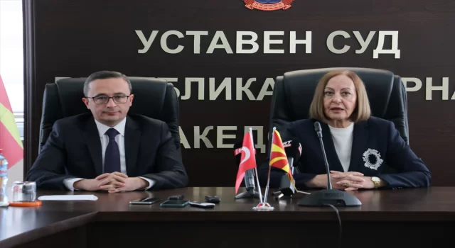 TİKA, Kuzey Makedonya Anayasa Mahkemesine teknolojik ekipman hibe etti