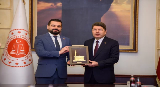 Adalet Bakanı Tunç, Makedon ve Kırgız mevkidaşlarıyla görüştü