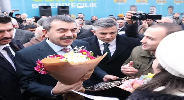 Milli Eğitim Bakanı Tekin, Erzurum’da seçim koordinasyon merkezi açılışına katıldı