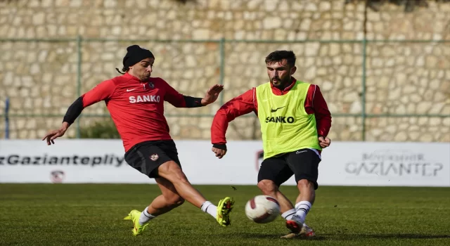 Gaziantep FK, İstanbulspor maçının hazırlıklarını sürdürdü