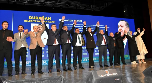 AK Parti’nin Sinop’taki belediye başkan adayları tanıtıldı