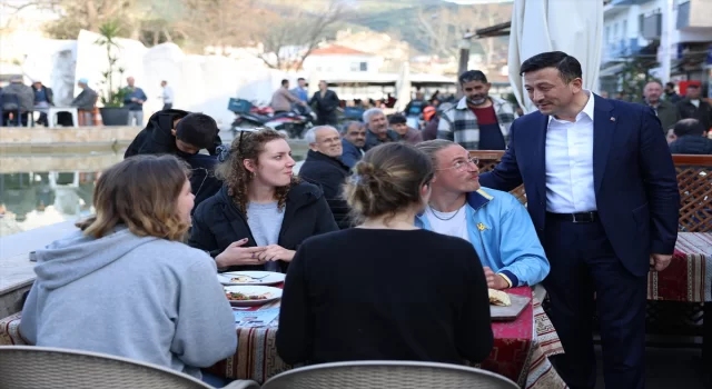 AK Parti İzmir Büyükşehir Belediye Başkan adayı Dağ, Selçuk’ta incelemelerde bulundu