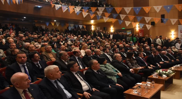 Adalet Bakanı Tunç, Bartın’da aday tanıtım toplantısında konuştu: