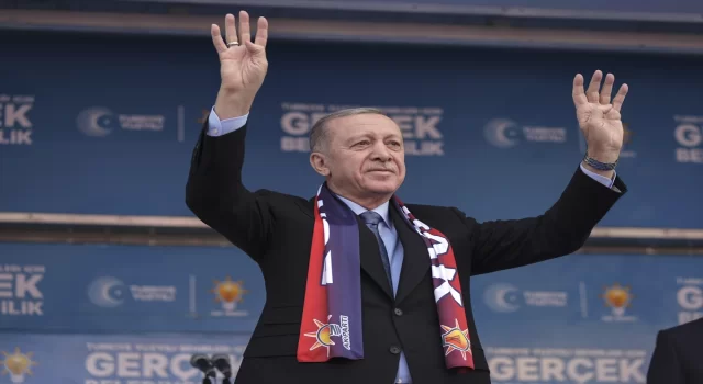 Cumhurbaşkanı ve AK Parti Genel Başkanı Erdoğan, Zonguldak mitinginde konuştu: (1)