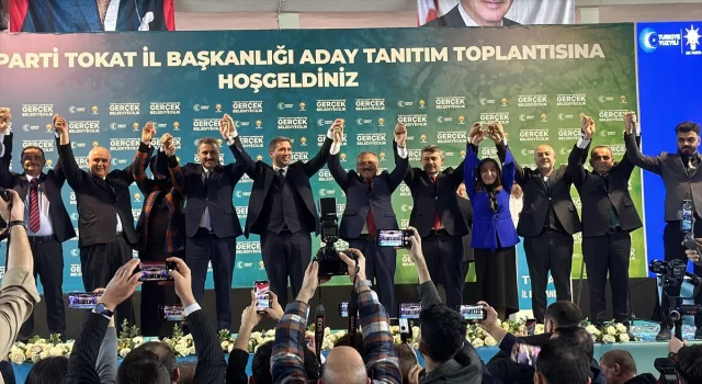 AK Parti’nin Tokat’taki belediye başkan adayları tanıtıldı