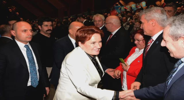 İYİ Parti Genel Başkanı Akşener, Balıkesir’de teşkilat buluşmasında konuştu: