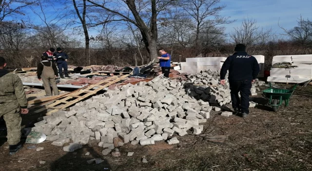 Kütahya’da çöken bağ evi inşaatı enkazı altında kalan kişi öldü