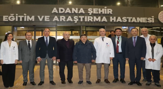 Kırgızistan Bakanlar Kurulu Başkanı Caparov, Adana’da tedavi gören Kırgız yaralıları ziyaret etti