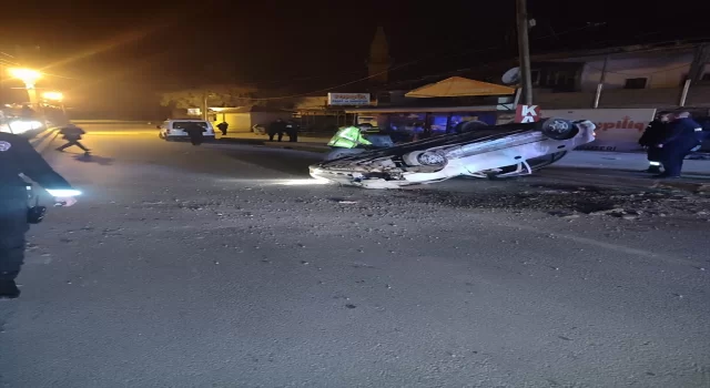 Kırıkkale’de devrilen otomobilin sürücüsü öldü