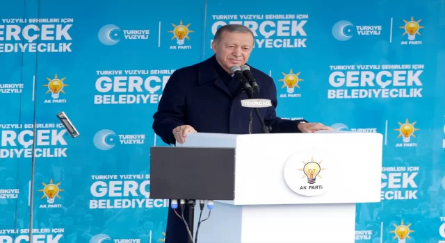 Cumhurbaşkanı ve AK Parti Genel Başkanı Erdoğan, partisinin Tekirdağ mitinginde konuştu: (5) 