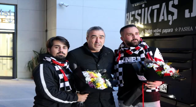 Beşiktaş kafilesi, Kayseri’ye geldi
