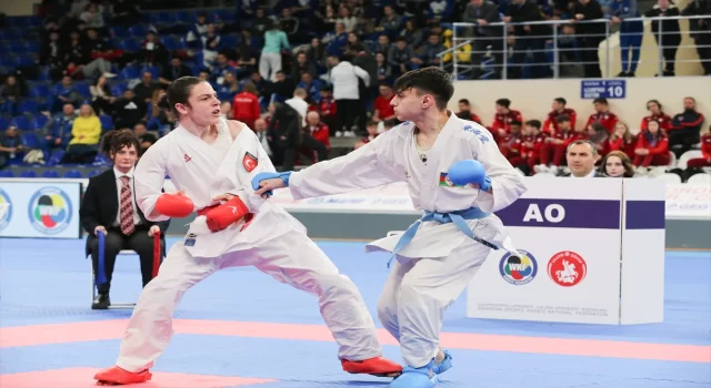 Milli karateciler, Gürcistan’daki Avrupa Şampiyonası’nda 19 madalya kazandı 