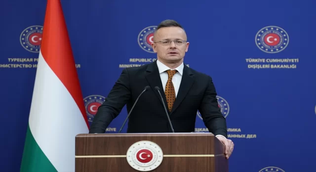 Macaristan Dışişleri Bakanı Szijjarto: ”Bizim için doğalgaz tedariği Türkiye’siz mümkün değildir, Türkiye bu konuda en güvenilir ve en öngörülebilir transit ortağımızdır”