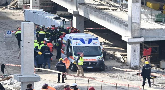İtalya’da inşaat halindeki yapının çökmesi sonucu en az 2 kişi öldü