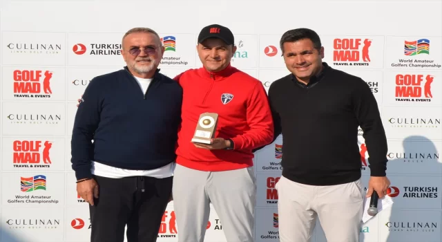 Dünya Amatör Golfçüler Türkiye Şampiyonası Finali Antalya’da yapıldı