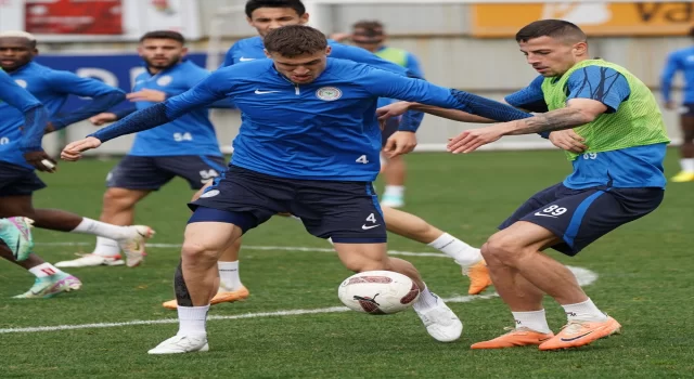 Çaykur Rizespor, Samsunspor maçının hazırlıklarını sürdürdü