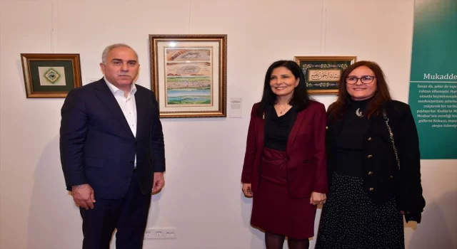 ”İstanbul Tasvirleri” Gülçin Anmaç Sanat Atölyesi sergisi Fatih’te açıldı