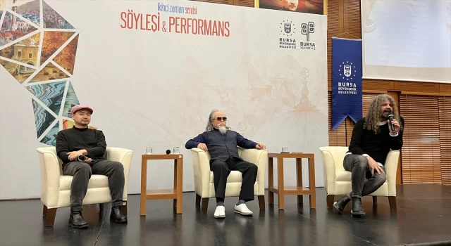 Sanatçı Ali Lei Gong ve Said Lei, Bursa’da Çin minyatürü performansı sergiledi