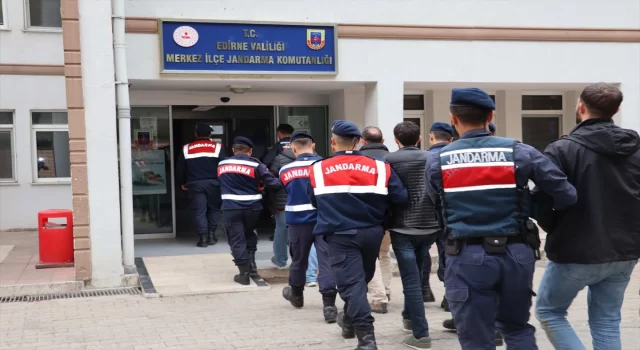 Edirne’de Yunanistan’a kaçmaya personel 5 terör örgütü üyesi yakalandı