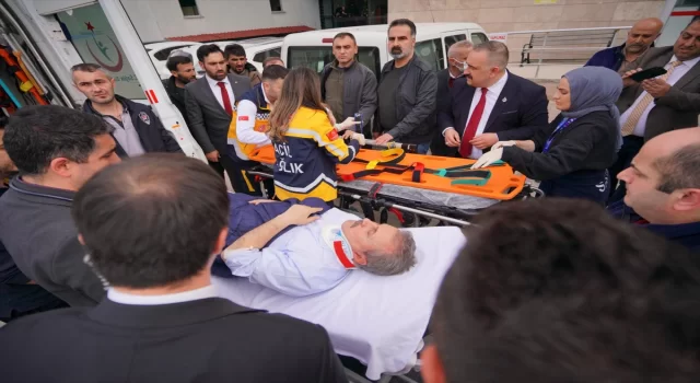 BBP Genel Başkanı Destici’nin bulunduğu araç Tokat’ta kaza yaptı
