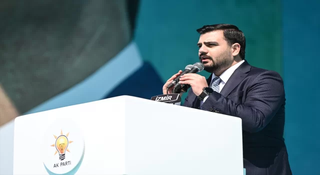 Cumhur İttifakı İzmir adayı Dağ, AK Parti İzmir mitinginde konuştu: