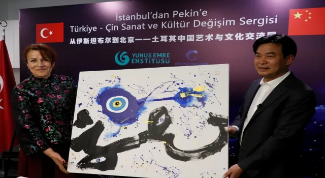 Türk ve Çinli sanatçılar, nazar boncuğu ile ejderha figürünü buluşturdu
