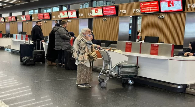 İranlı akademisyen bir ay yaşadığı İstanbul Havalimanı’ndan ayrıldı