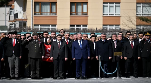 Şehitler, Ankara Cebeci Askeri Şehitliği’nde düzenlenen törenle anıldı
