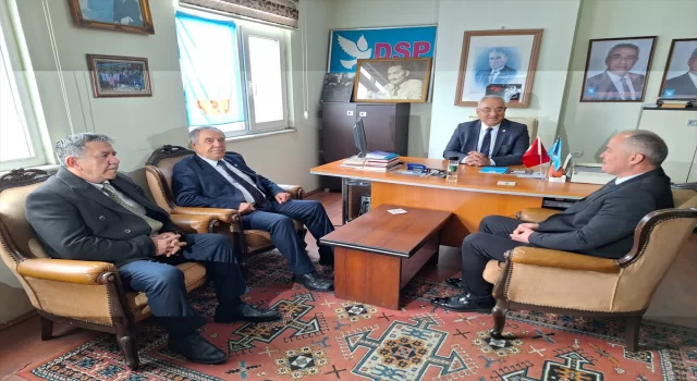 DSP Genel Başkanı Aksakal, Zonguldak’ta ziyaretlerde bulundu