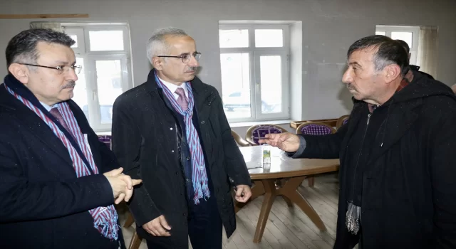 Ulaştırma ve Altyapı Bakanı Uraloğlu Trabzon’da konuştu: